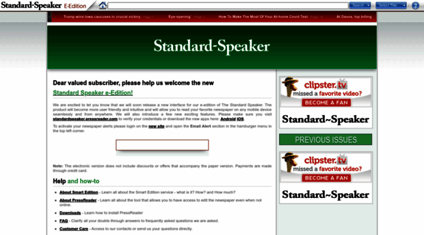 standardspeaker.newspaperdirect.com