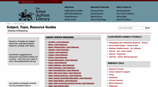 standrews-de.libguides.com