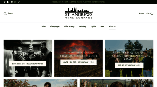 standrewswinecompany.com