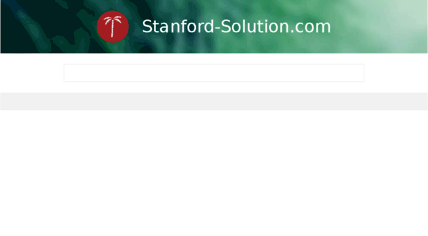stanford-solution.com