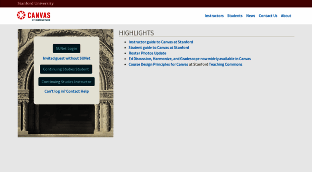 stanford.instructure.com