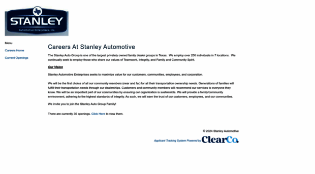 stanleyautogroup.hrmdirect.com