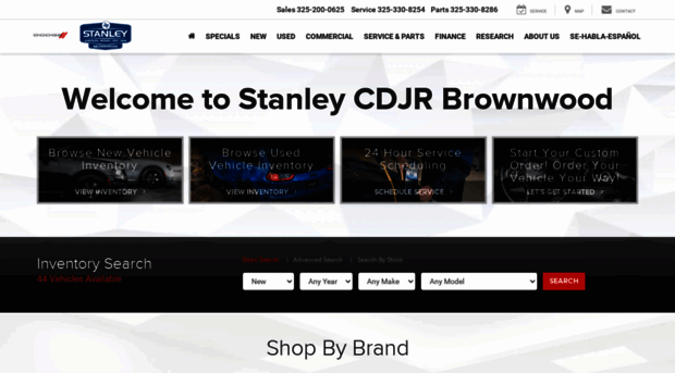 stanleycdjrbrownwood.com