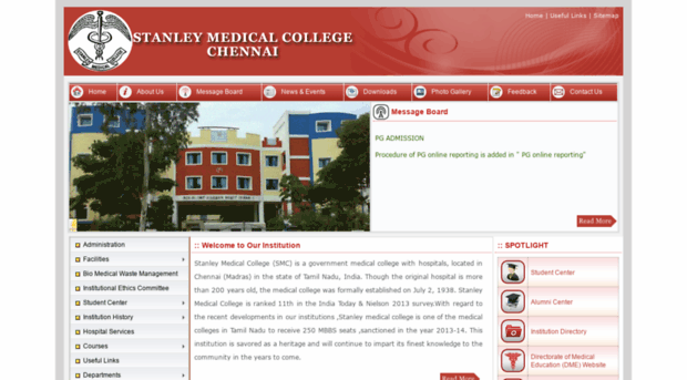 stanleymedicalcollege.ac.in