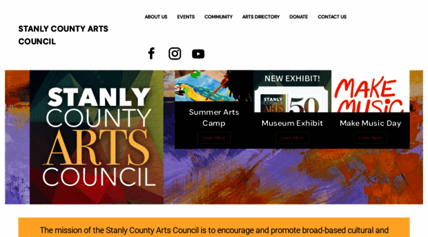 stanlycountyartscouncil.org