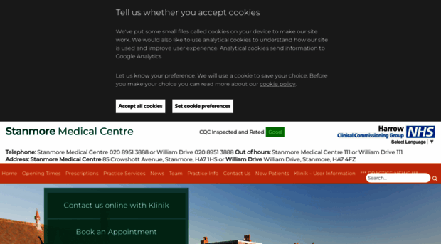 stanmoremedicalcentre.co.uk