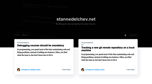 stannedelchev.net