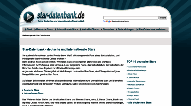 star-datenbank.de
