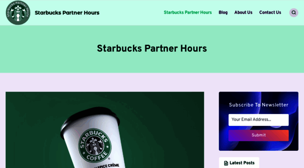 starbucks-partnerhours.com