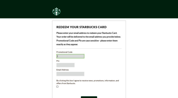 starbucks-redeem.cashstar.com