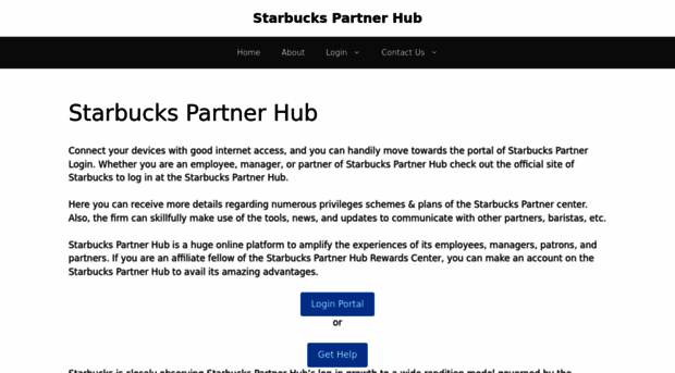 starbuckspartnerhub.net