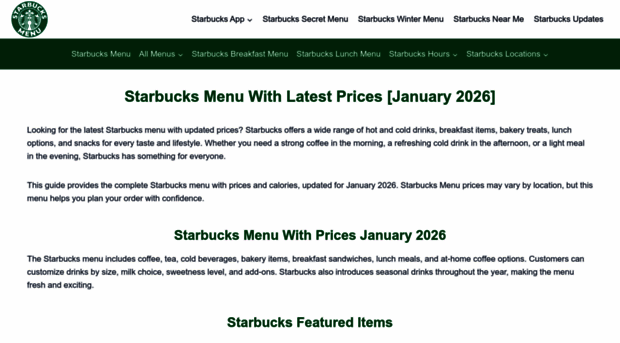 starbucksxmenu.com