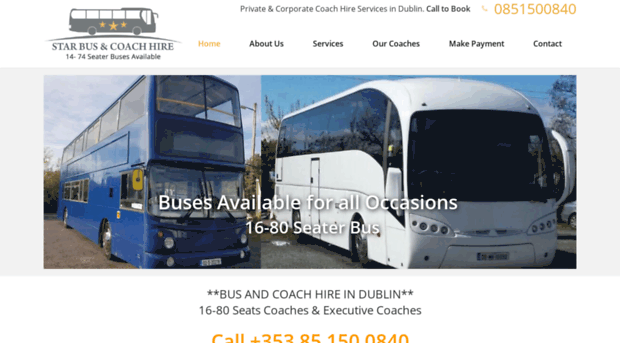 starbusandcoachhire.com