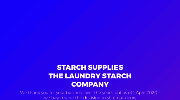 starchsupplies.co.uk