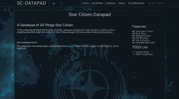 starcitizendatapad.com