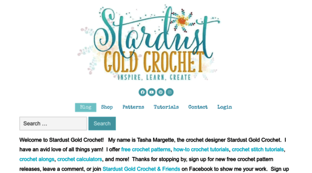 stardustgoldcrochet.com