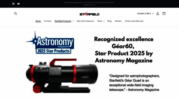 starfieldoptics.com