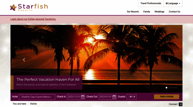 starfishresorts.com