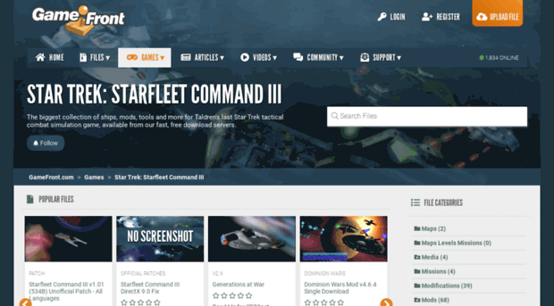 starfleetcommand3.filefront.com
