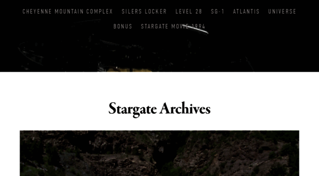 stargatearchives.com