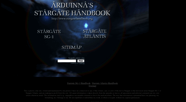 stargatehandbook.org