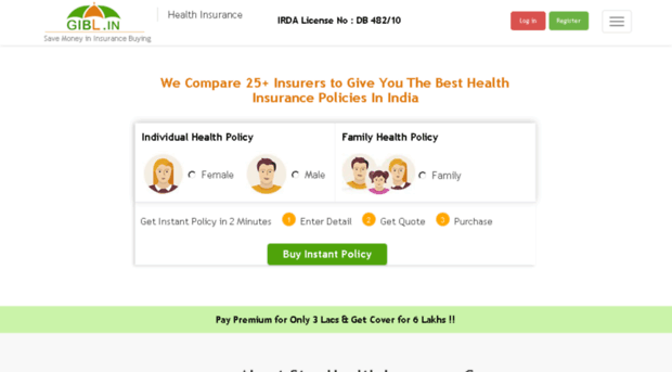 starhealthinsurance.gibl.in