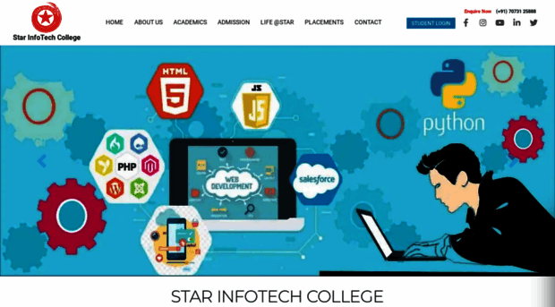 starinfotechcollege.com