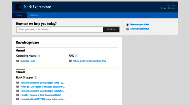starkexpressions.freshdesk.com