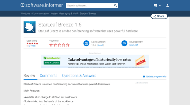 starleaf-breeze.software.informer.com