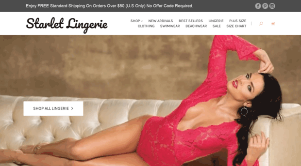 starletlingerie.com