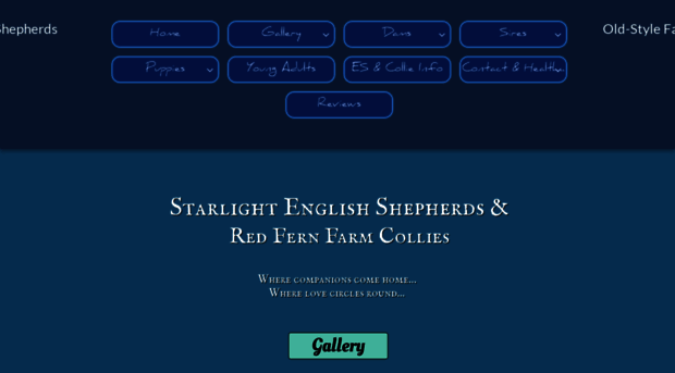 starlightenglishshepherds.com