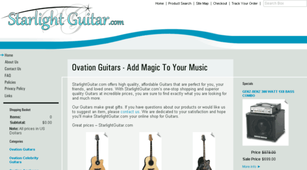 starlightguitar.com