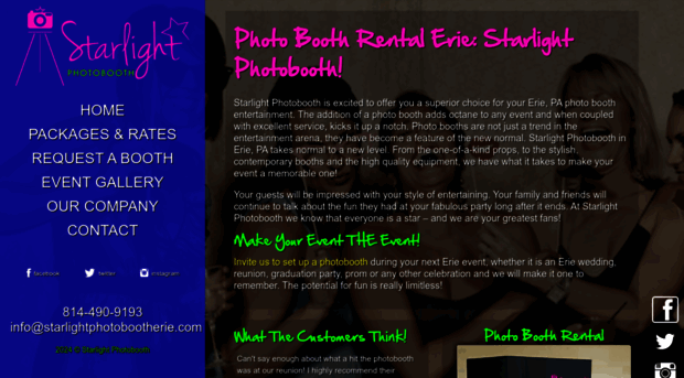 starlightphotobootherie.com