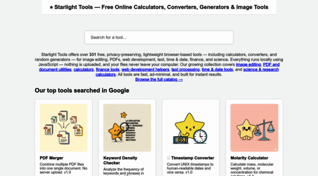 starlighttools.org