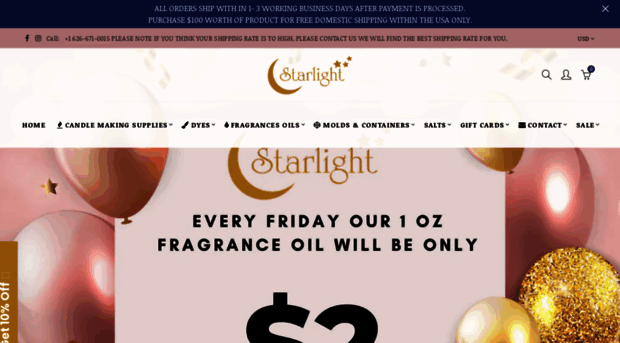 starlightwholesale.com