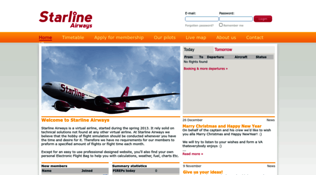 starlineairways.com