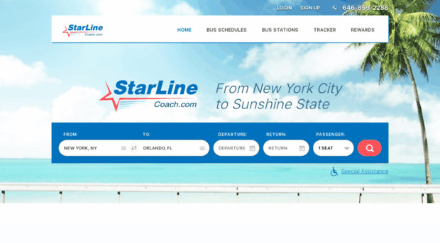 starlinecoach.com