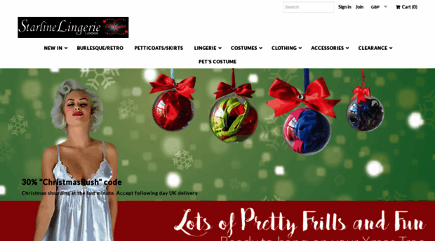 starlinelingerie.com