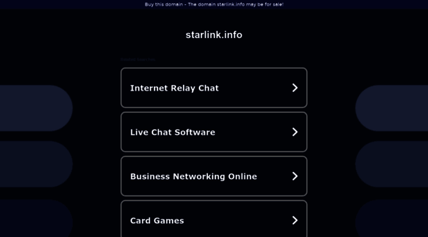 starlink.info