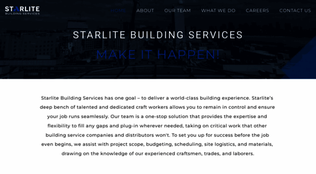 starlitebuildingservices.com