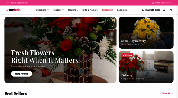 starluckflowers.com