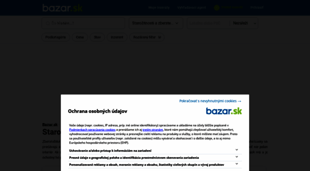 starozitnosti.bazar.sk
