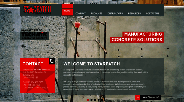 starpatchconcrete.com