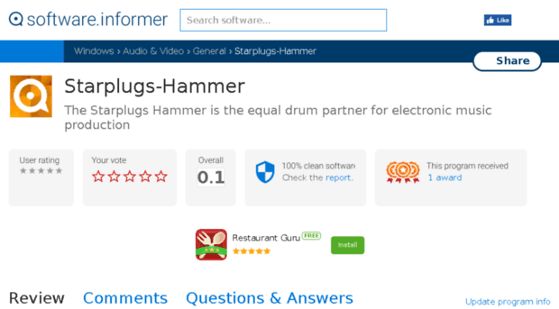 starplugs-hammer.software.informer.com