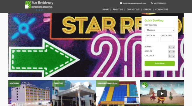 starresidencyhotels.com