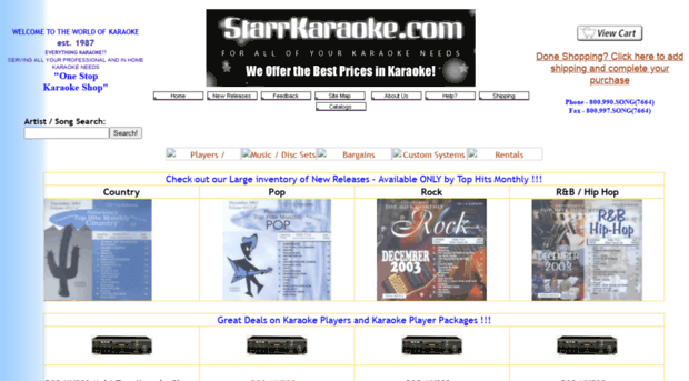 starrkaraoke.com