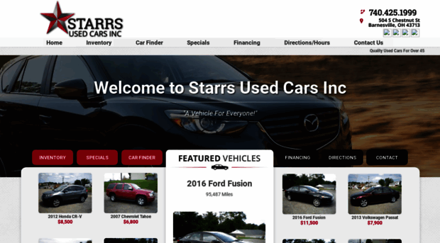 starrsusedcars.com