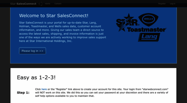 starsalesconnect.com