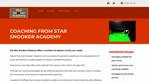 starsnookeracademy.com