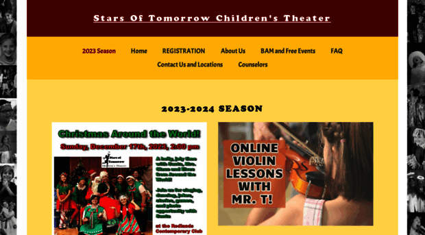 starsoftomorrowchildrenstheater.com